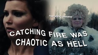 catching fire was chaotic as hell