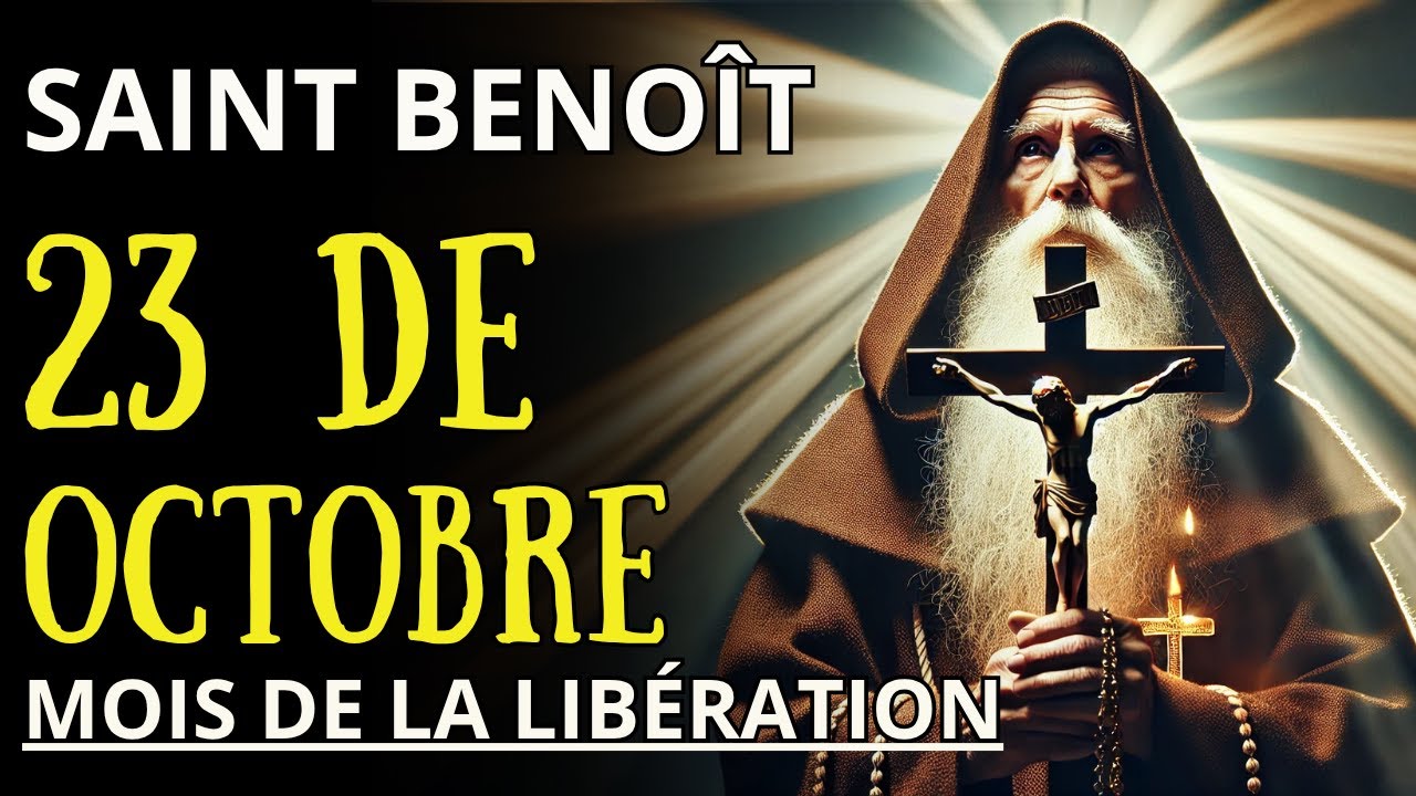 🙏 Écoute cette Prière de Saint Benoît et Purifie ta Maison de tout Mal! Prie Maintenant avec Foi!