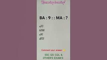 number analogy reasoning learning reasoning tricks #maths #ssc