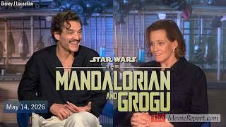 THE MANDALORIAN AND GROGU interviews with Pedro Pascal, Sigourney Weaver, Jon Favreau - May 14, 2026