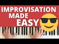 Piano Improvisation Is HARD - This Simple Technique Makes It Easier