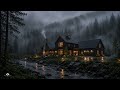 Stormy Forest Retreat | Rain & Creek Sounds for Deep Sleep