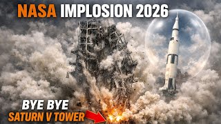 NASA Marshall Implodes Historic Test Stands