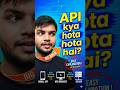 Api kya hota hai ?? #api #aspnetcore #csharp #coding #dotnet #learncoding#netcode#cloudtocode#fsharp