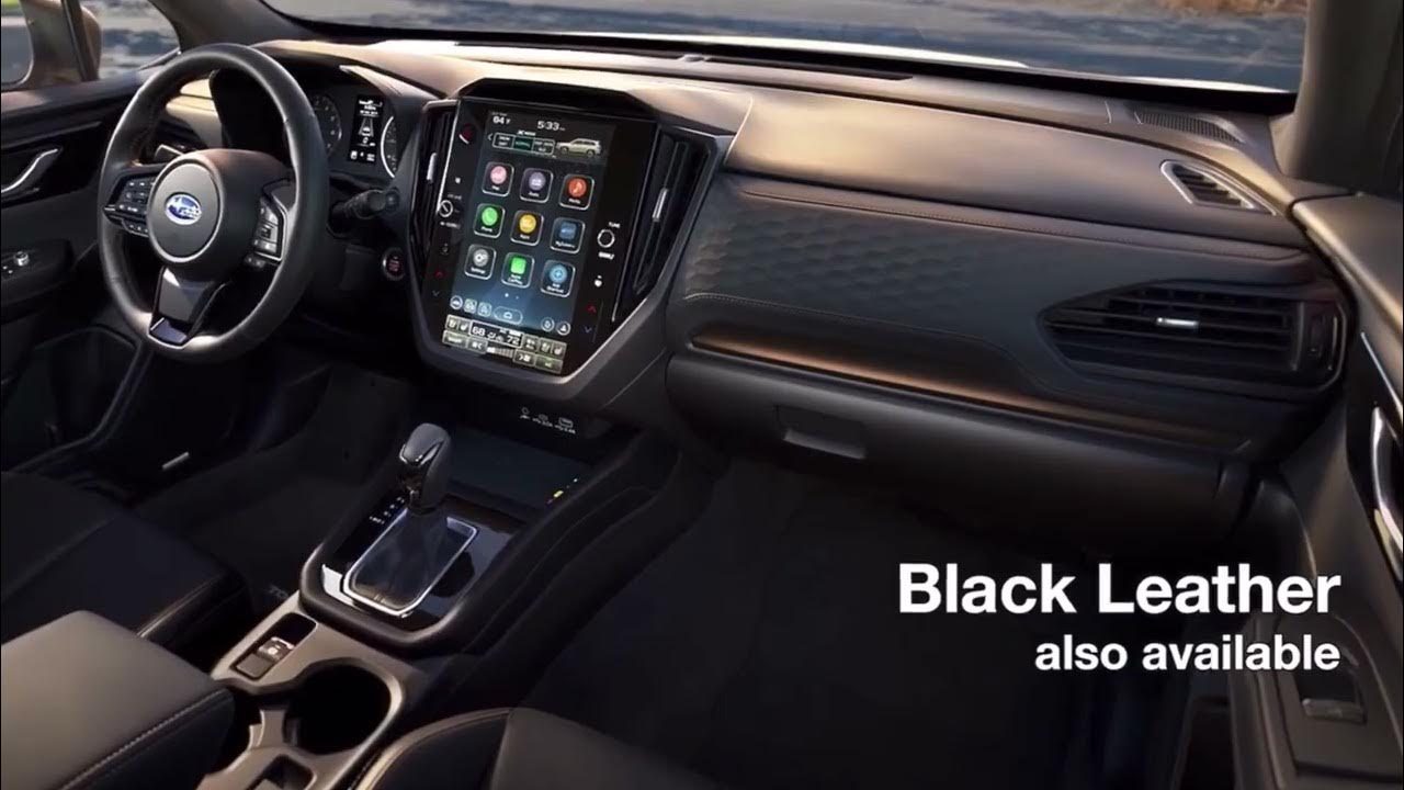 2025 SUBARU FORESTER INTERIOR Design Details YouTube