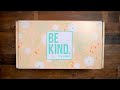 6th BE KIND by ellen box | Unboxing & First Look | March 2020