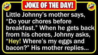 BEST JOKE OF THE DAY!  (Discretion Advised) Little Johnny wakes up one morning... | Funny Jokes