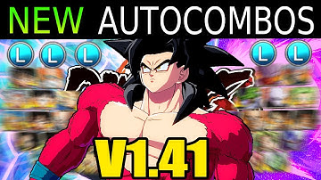 ALL the NEW AUTOCOMBOS from the NEW DBFZ PATCH!