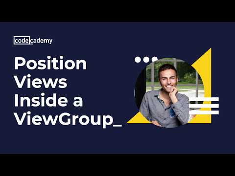 Position Views Inside a View Group - Position Views Inside a View Group
