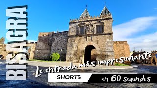 El acceso más increíble al casco histórico de Toledo: LA PUERTA DE BISAGRA - #SHORTS