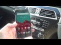 How To connect up your Mobile Cell Phone to a Mercedes Benz C Class W204