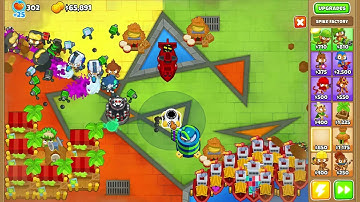 BTD6 Dreadbloon Elite - Full Monkey Knowledge - 4 Paragons - No Commentary