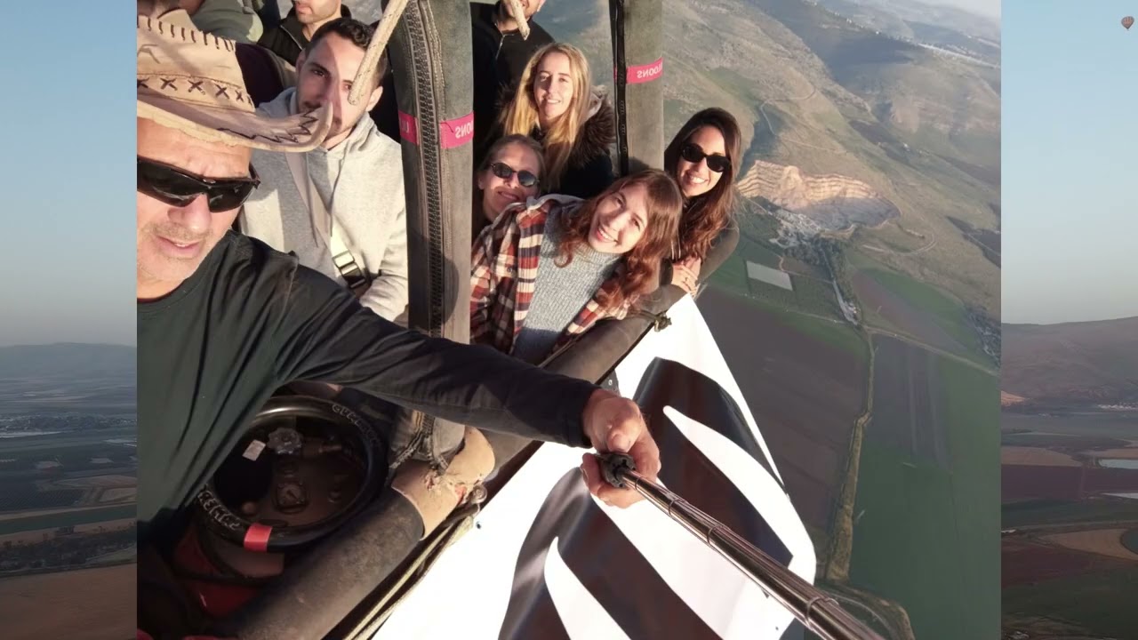 צילום סנמטי כדור פורח בעמק יזרעאל