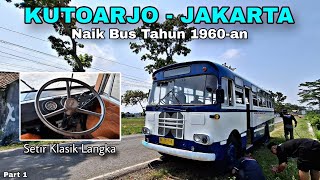 NAIK BUS JADUL TAHUN 1960❗️Mampukah Sampai Ke Jakarta? Sumber Alam Fuji Coach Part 1