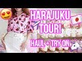 SHOPPING IN HARAJUKU! HAUL & TRY ON