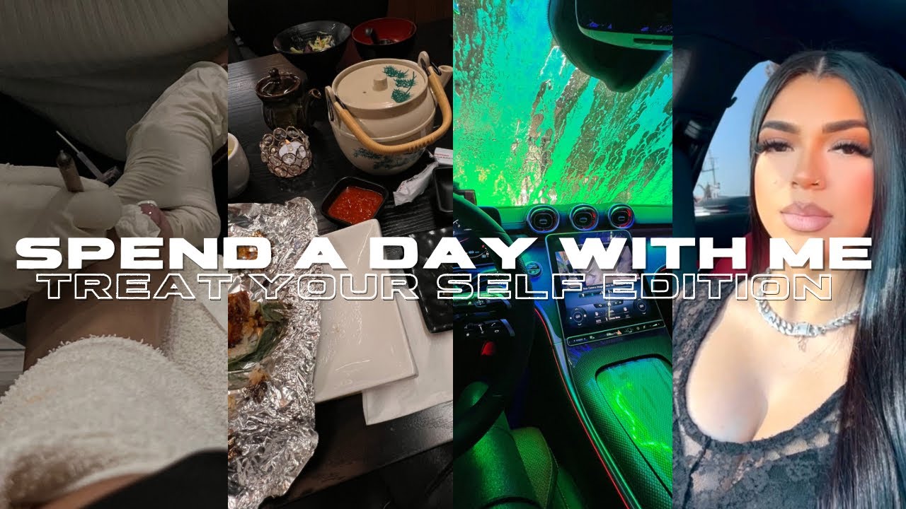 SPEND A DAY WITH ME | SPENT 300$ IN 2 HOURS + GETTING A PEDICURE + SUSHI DINNER