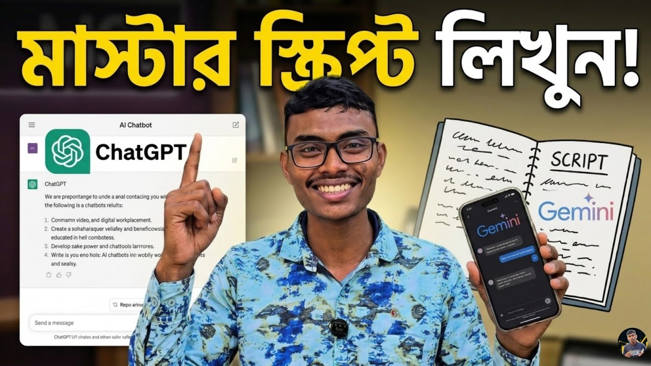 অন্যের Prompt কপি করা বন্ধ করুন! মোবাইল দিয়ে AI Master Script লেখার ...