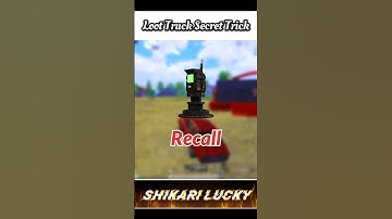 Loot Truck Secret Trick 😁#bgmi