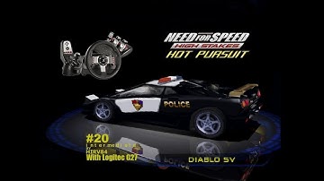 20# NFS High Stakes PS1 (Прохождение / Walkthrough) (с рулём Logitech G27)