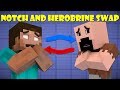 If Notch And Herobrine Switched Places - Minecraft If Notch And Herobrine Switched Places - Minecraft