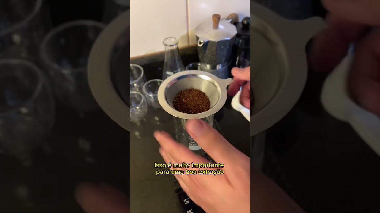 COMO FAZER CAFÉ NO FILTRO DE INOX! ☕️🤩 #cafe #cafeespecial #cafecoado