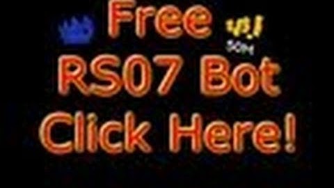 Runescape 07 Old School Bot | Auto Fighter | Premium Scripts | Undetected | FREE