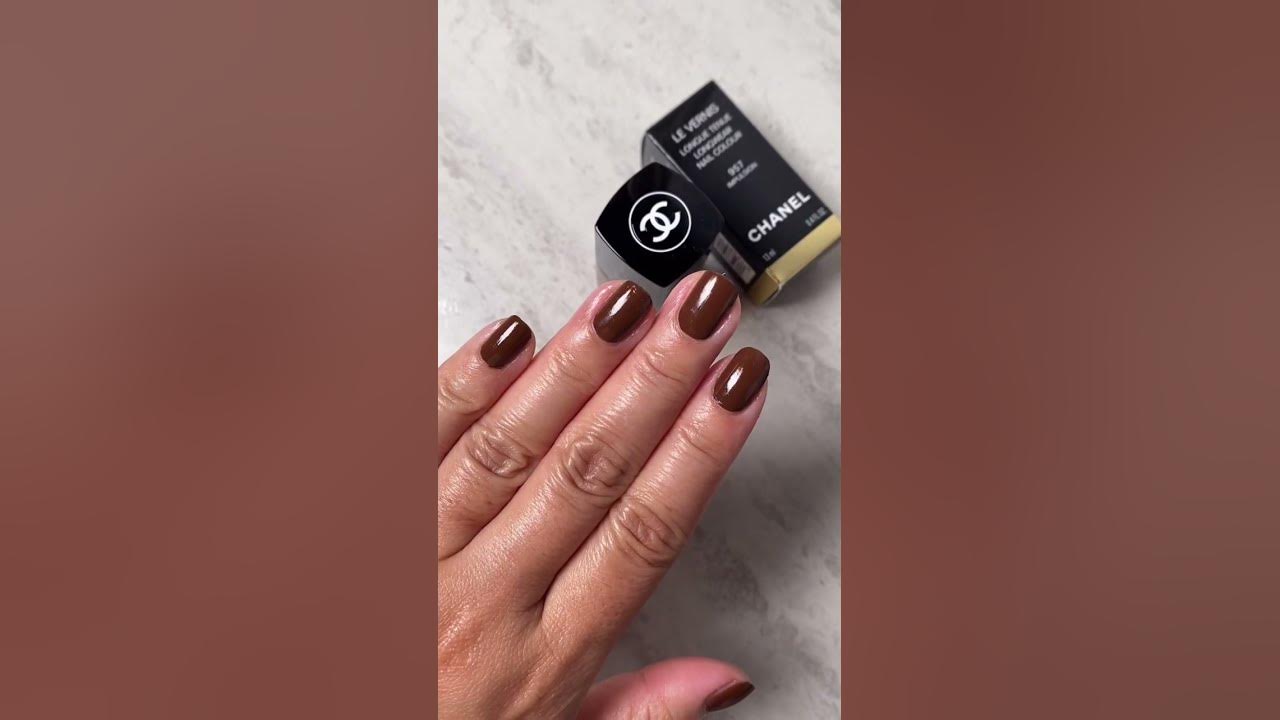 chanel nail foil