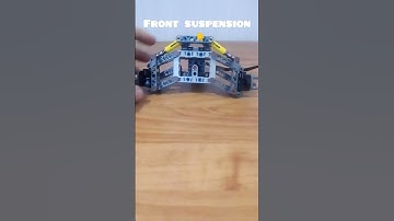 Realistic LEGO Suspension! 🔥 #LEGO #Technic #Suspension #FrontAxle #Mechanics #Engineering #Shorts