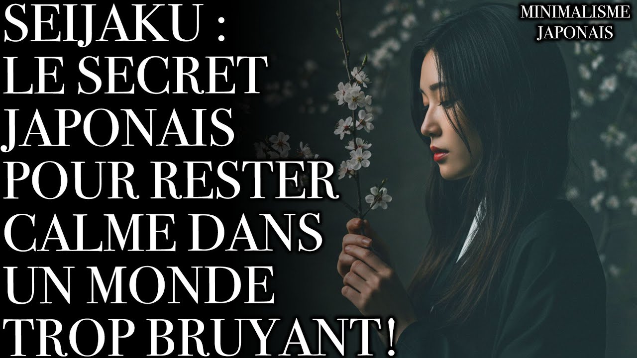 Le Pouvoir du Silence : Découvrez le Seijaku Japonais pour Trouver la Paix dans un Monde Agité