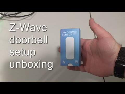 smartthings-doorbell-unboxing---aeon-labs-dry-contact-z-wave-sensor