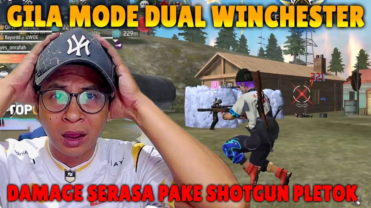 NEKAT PAKE DOUBLE WINCHESTER CHIP 3! SERASA PAKE DOUBLE SG PLETOK M1590!!