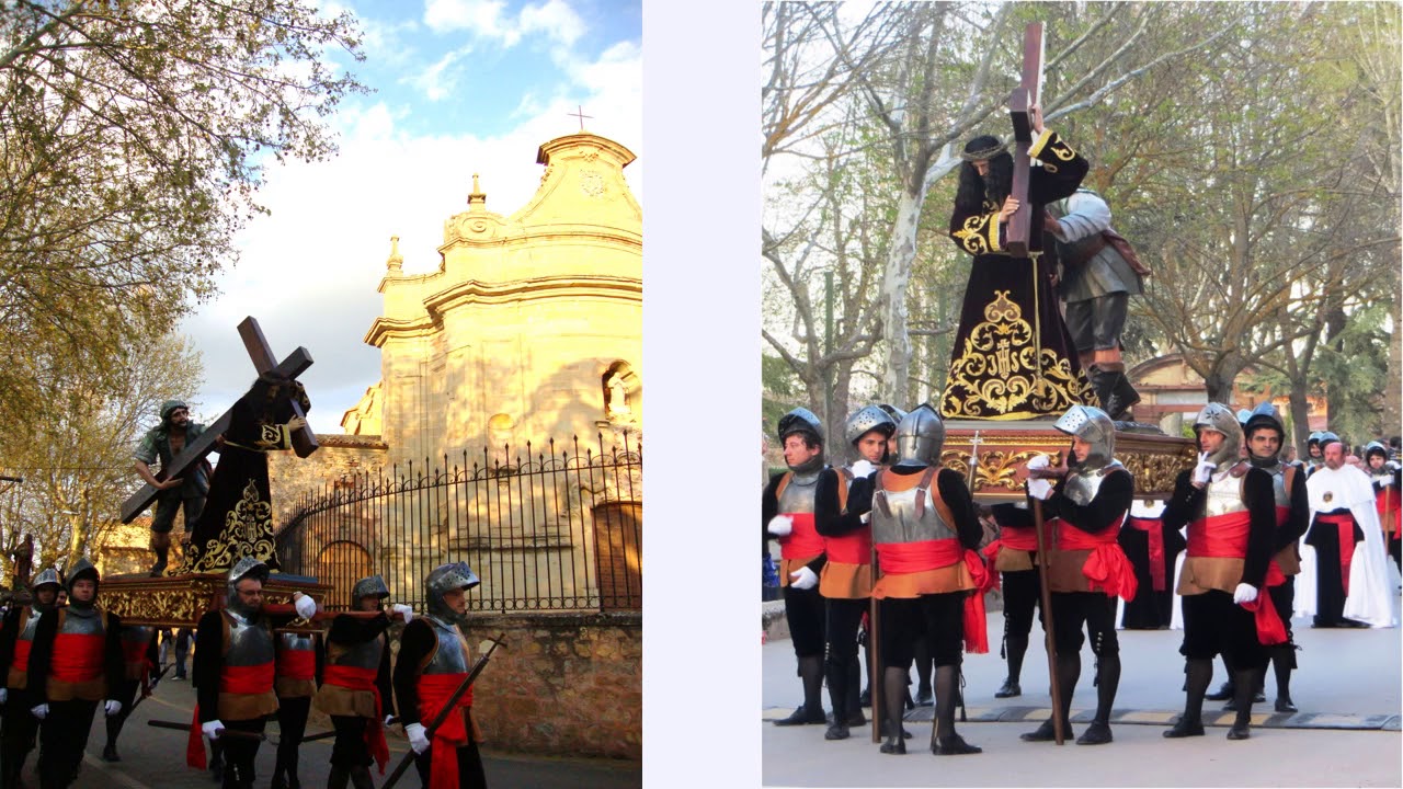 Procesión del Domingo de Ramos por la tarde.