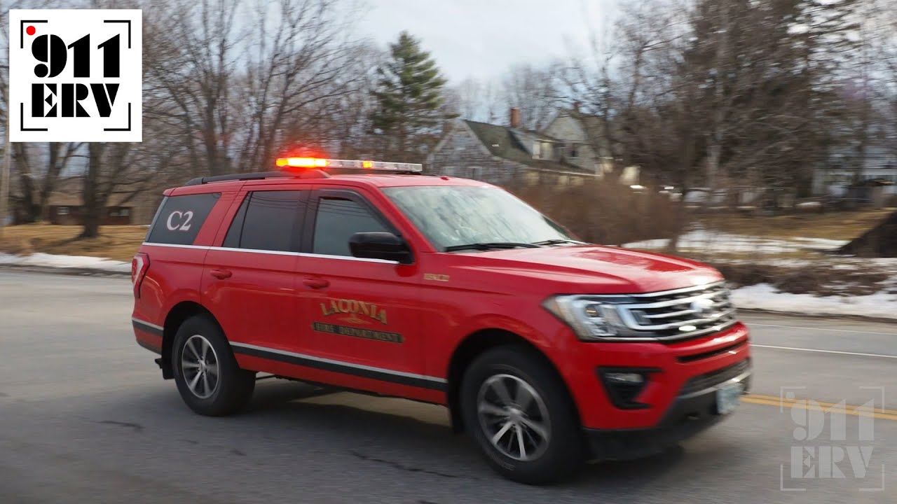 Laconia Fire Truck Responding Car 2 YouTube