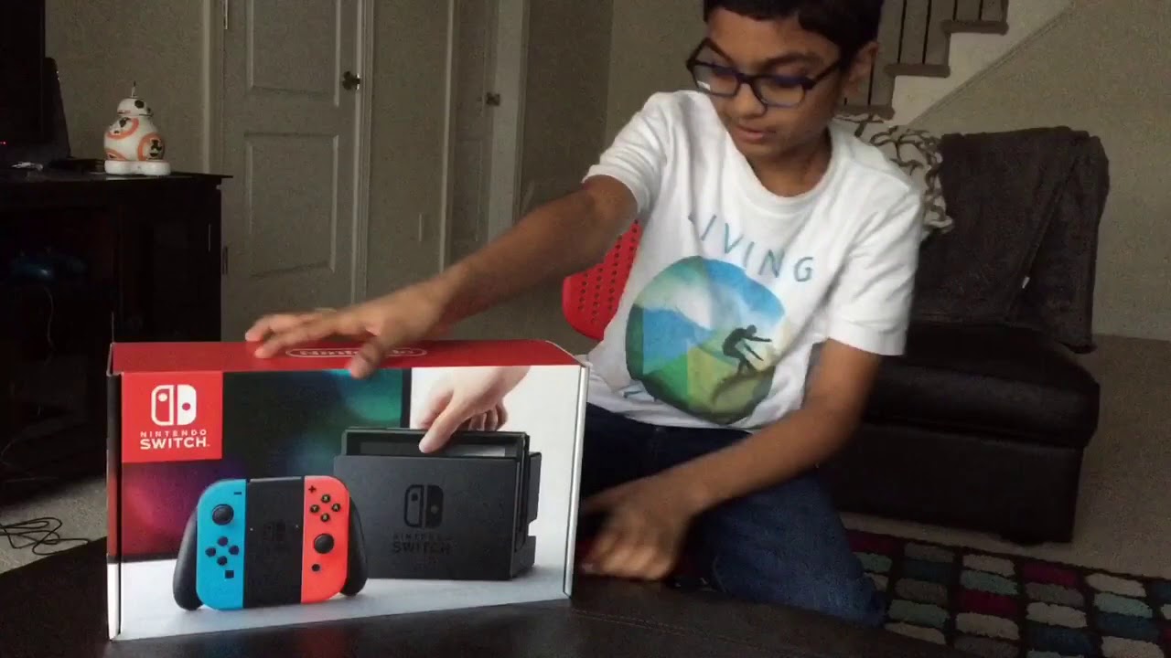 Early Christmas Present 🎁 Nintendo Switch unboxing YouTube