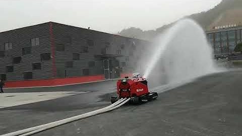 All-terrain firefighting robot (four-track) #Firefighting Robot#Firefighting Equipment#Fire Robot