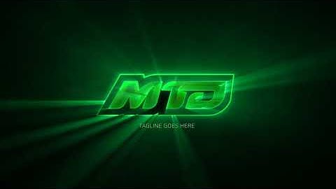 21 - Short Cinematic Light Rays Logo Intro Animation 1080p