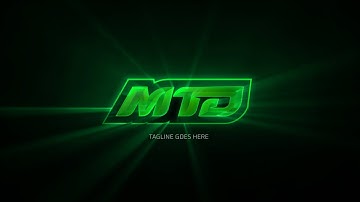 21 - Short Cinematic Light Rays Logo Intro Animation 1080p