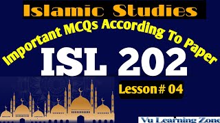 ISL202 short lecture #4 mcqs|ISL202 lecture wise important mcqs|Midterm preparation|#isl202