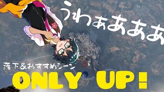 【ONLY UP!】落下したりびびったりするおんりーﾁｬﾝ【Qnly Up!】【ドズル社切り抜き】