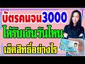 บัตรสวัสดิการแห่งรัฐเงินเข้าวันไหน / คนที่ถือบัตรสวัสดิการแห่งรัฐ หรือ บัตรคนจน รัฐบาลแจกเงินเพิ่มให้คนละ 1,000 บาท เป็นระยะเวลา 3.