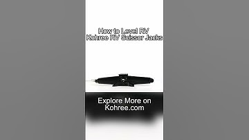 Level RV Using #kohree RV Scissor Jacks#leveler #leveling #rvlever #scissorjack #rvscissorjack