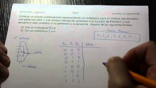 Explicación y ejercicios resueltos del multiplexor, Universidad