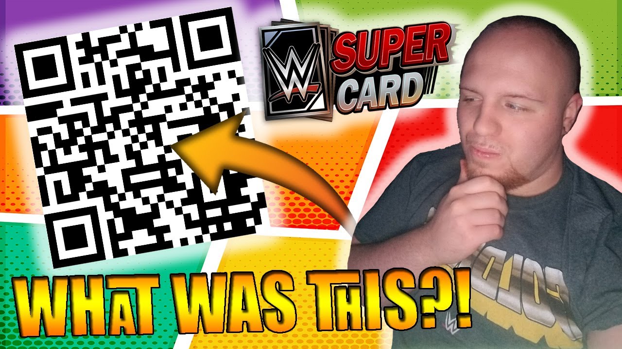 WHAT WAS THIS QR CODE FROM ROYAL RUMBLE 21? BRAND NEW QR CODE WWE