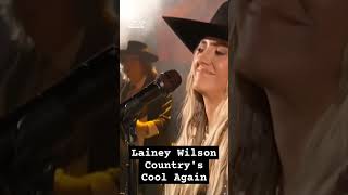 LAINEY WILSON | COUNTRY&#39;S COOL AGAIN #shorts