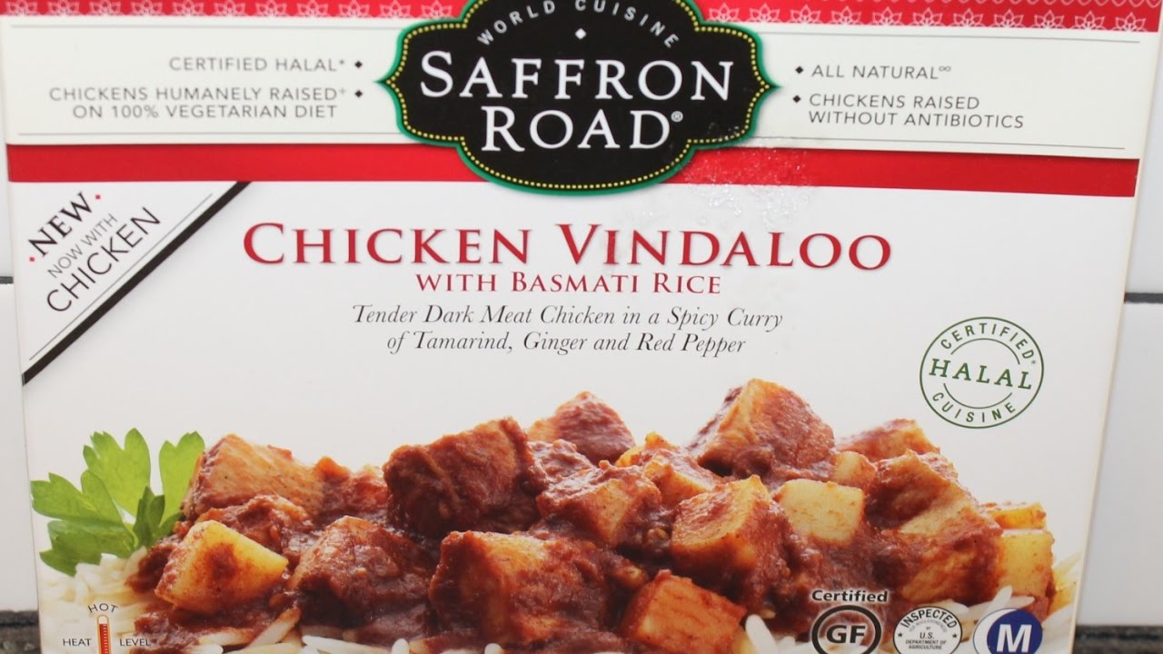 Saffron Road Chicken Vindaloo with Basmati Rice Review YouTube