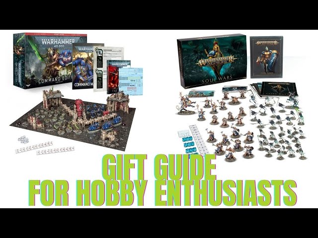 Buying gifts for that Warhammer nerd in your life. 