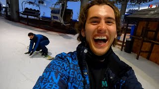 Snowboarding in Dubai 🇦🇪