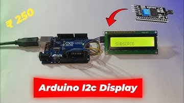 Arduino UNO I2C Display Project 🤯 || Full Tutorial for Beginners #diy #trending 