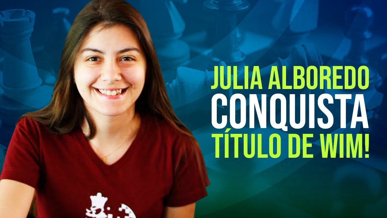 Julia Alboredo Conquista Título de WIM! 