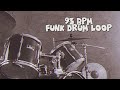 93 BPM Funk Rock Drums Backing Track